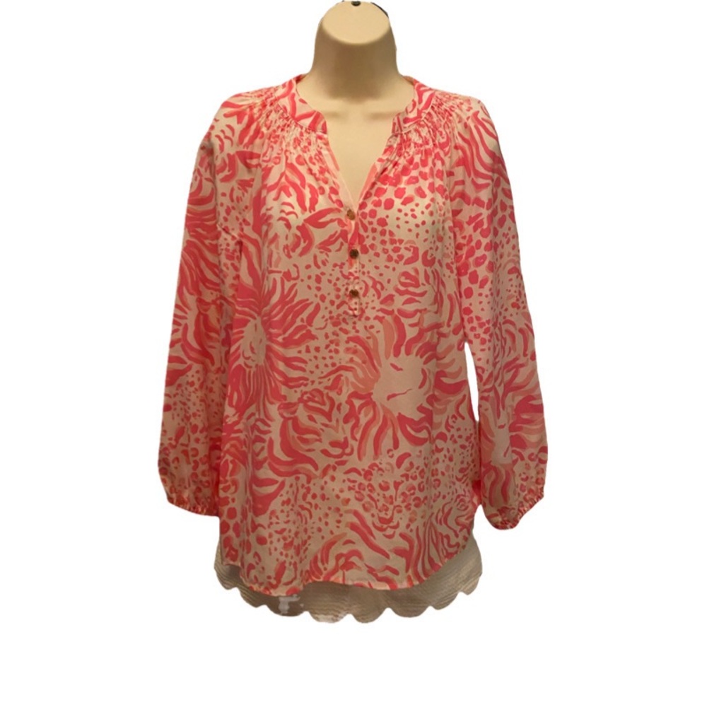 Lilly Pulitzer Elsa top in Get Spotted